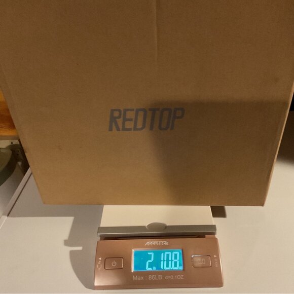 NWT Red Top Womens Black Leather Chelsea Boots lug sole ankle Chunky Size 8 NEW - Picture 11 of 11